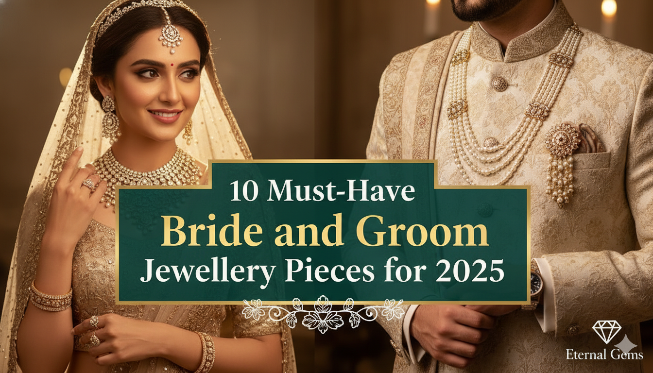 10 Must-Have Bride and Groom Jewellery Pieces for 2025