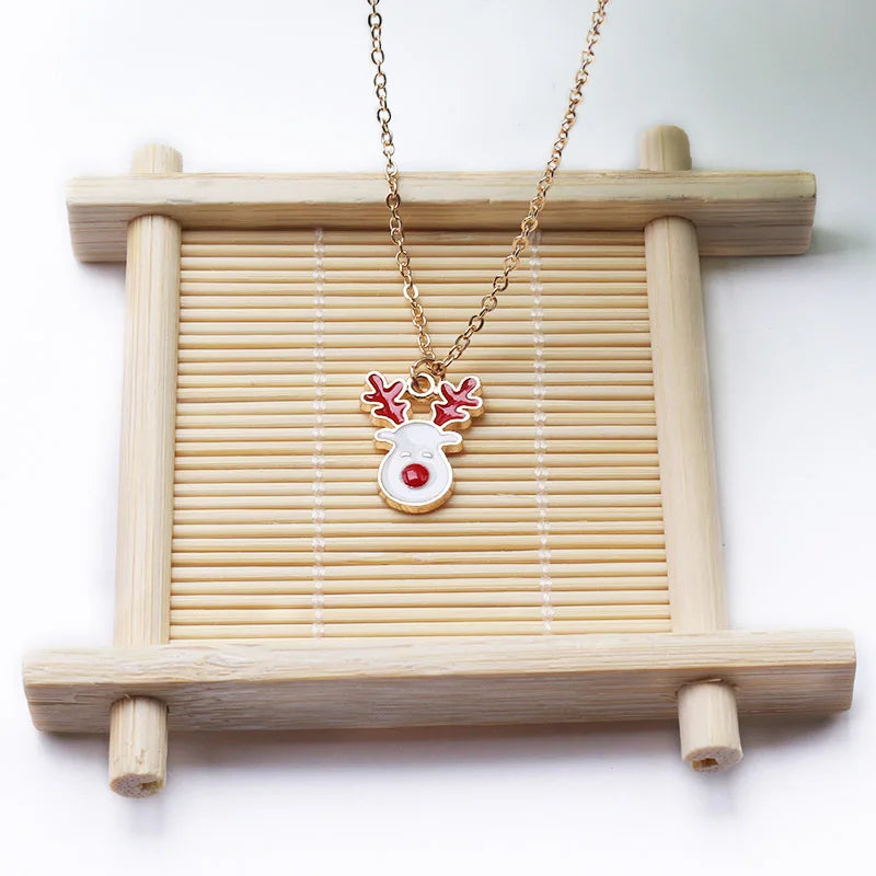 Black Faux Leather Velvet Chokers for Women Short Chain Small Necklaces Punk Skeleton Hand Pendants Collar Christmas Gifts