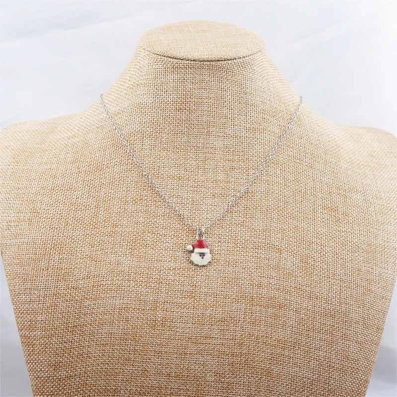 Black Faux Leather Velvet Chokers for Women Short Chain Small Necklaces Punk Skeleton Hand Pendants Collar Christmas Gifts