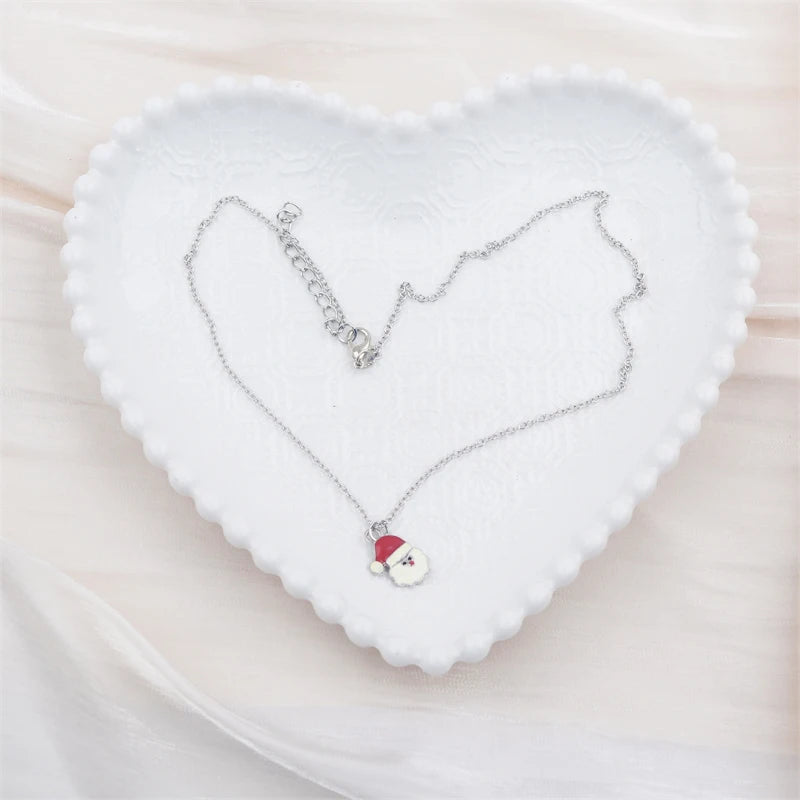 Black Faux Leather Velvet Chokers for Women Short Chain Small Necklaces Punk Skeleton Hand Pendants Collar Christmas Gifts